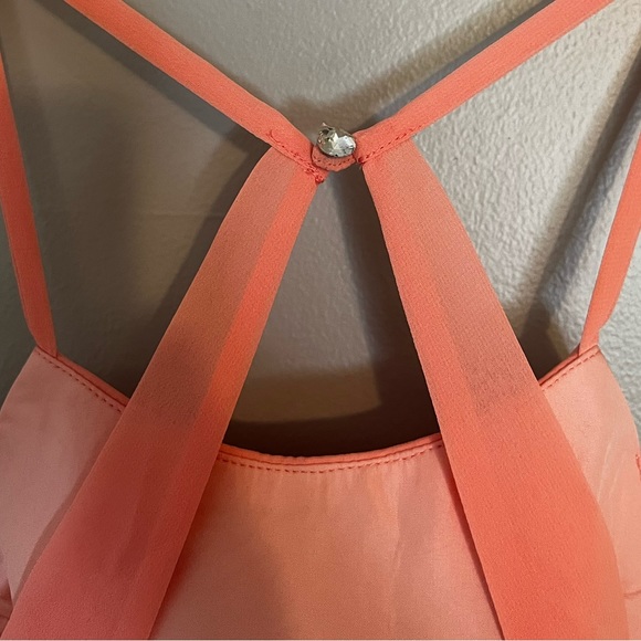 Azazie Coral Dress - Picture 2 of 6